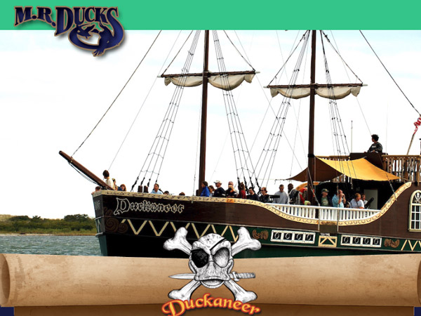 The Duckaneer Pirate Ship