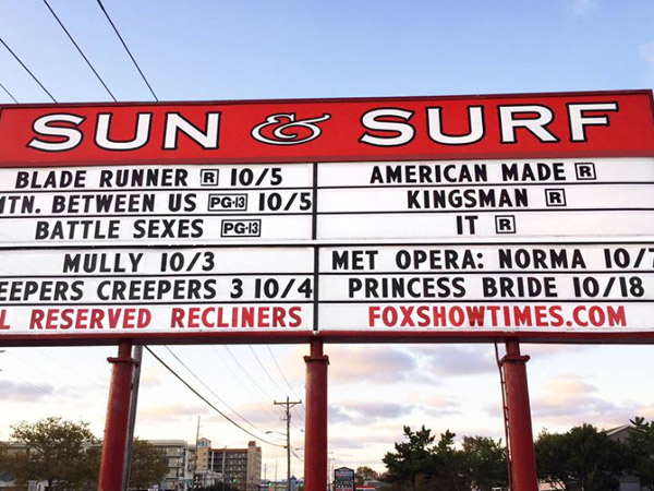 Sun Surf Movie Theater Ocean City, MD