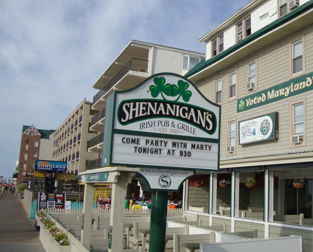 Shenanigans Irish Pub & Grille Ocean City, MD
