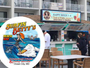 Surfin Betty's Beach Bar & Ocean View Grill Ocean City MD