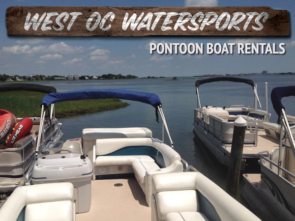 West Oc Watersports Pontoon Boat Rentals Ocean City MD