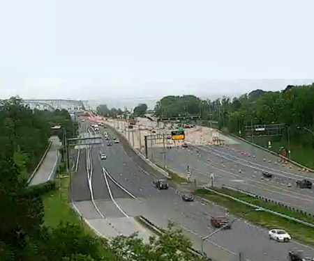 U.S. 50 Bay Bridge web camera, Sandy Point facing East