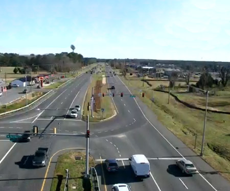 US 50 at Racetrack Rd Traffic Cam in Berlin, MD
